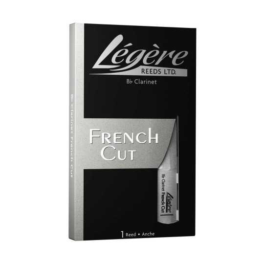 French Cut clarinet reed 3.5 Légère Signature
