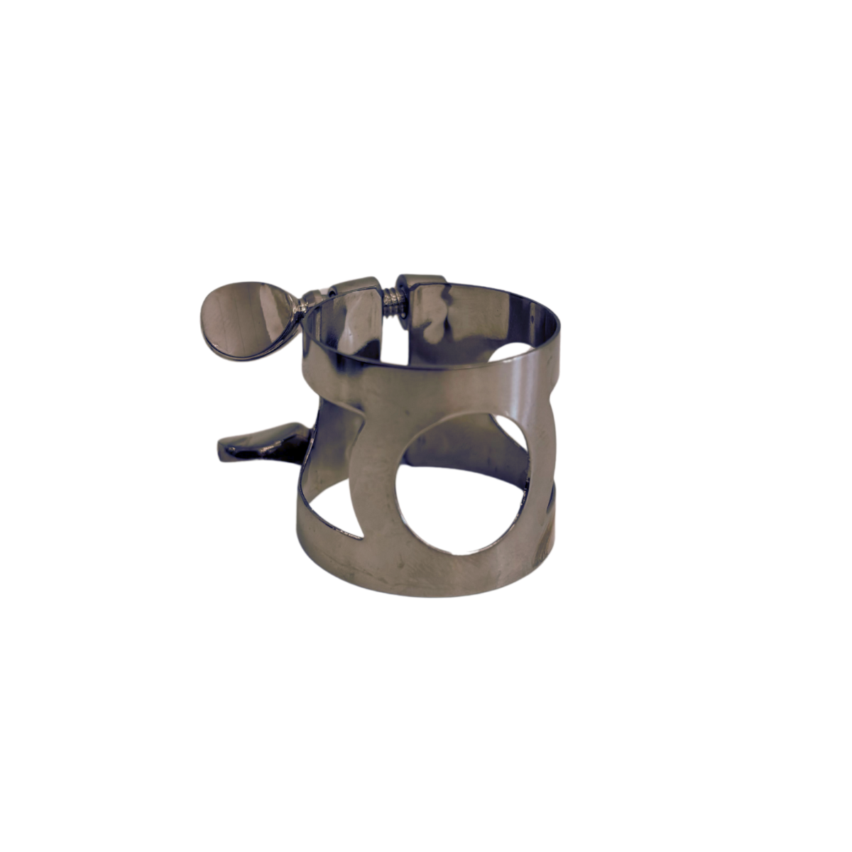 Metal clarinet/alto saxophone clamp