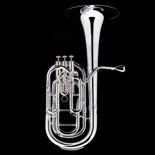 Compensated Bb baritone Wessex BR140S silver plated