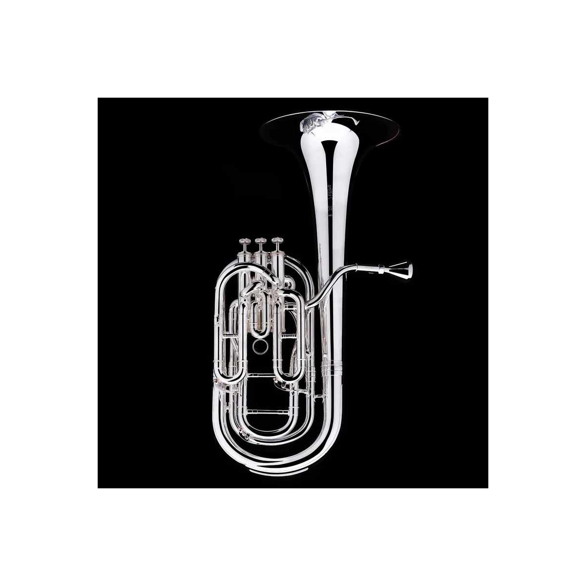 Compensated Bb baritone Wessex BR140S silver plated