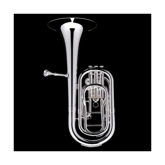 Compensated Bb baritone Wessex BR140S silver plated