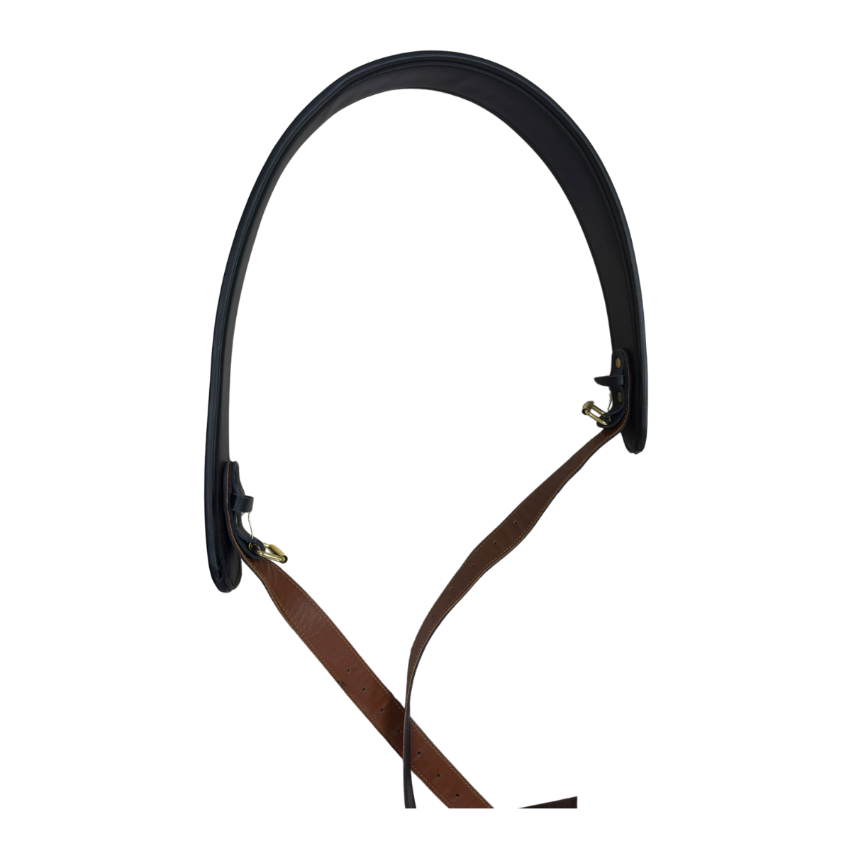 Adjustable leather tuba strap Wessex