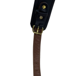 Adjustable leather tuba strap Wessex