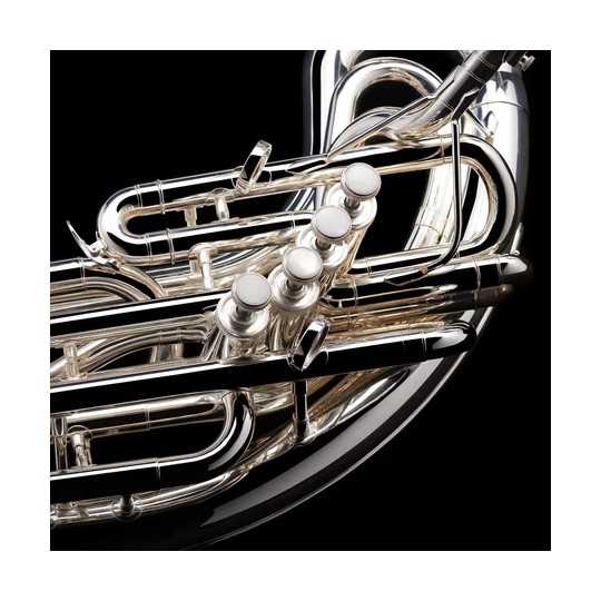 Sousaphone in Eb Wessex SP28s silver-plated