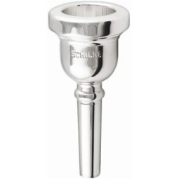 Schilke 51 Silver Plated Euphonium Trombone Mouthpiece