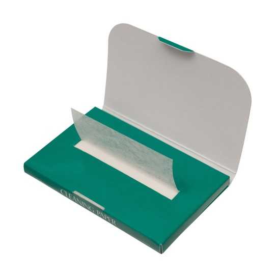 Yamaha cleaning paper. Papel seca zapatillas