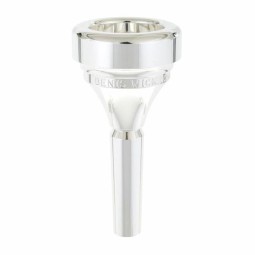 Tuba mouthpiece Denis Wick 3L Silver-plated