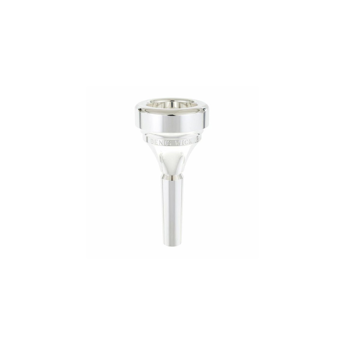 Tuba mouthpiece Denis Wick 3L Silver-plated