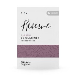 Caña clarinete D'Addario Reserve Classic 3,5+ (Caja 10)