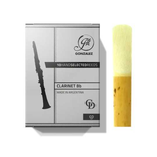 Clarinet reed Gonzalez Gd filed cut 2 3/4