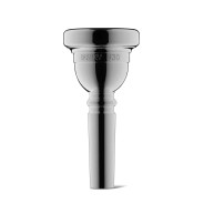 Boquilla trombón bajo Laskey 93D plateada