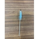Metal mouthpiece cleaning brush
