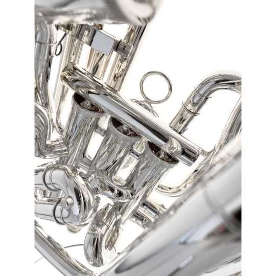 Silver-plated compensated Sib Bombardino ZO-5500s