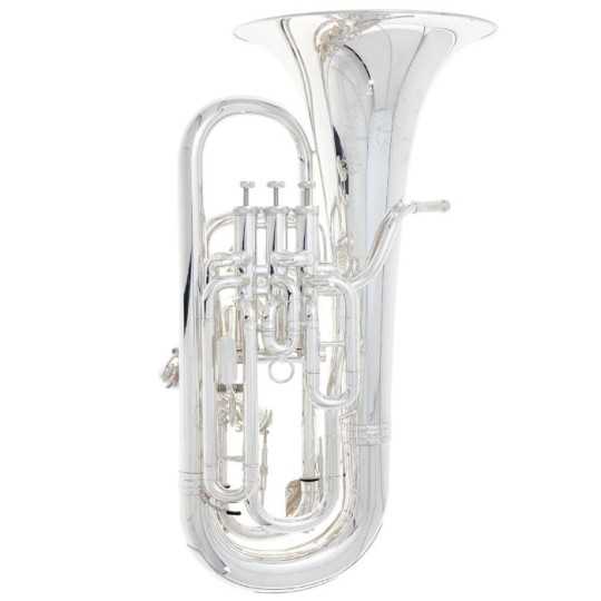 Silver-plated compensated Sib Bombardino ZO-5500s