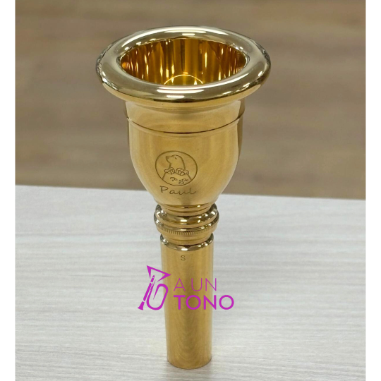 Tuba mouthpiece Perantucci Andreas Hofmeir Paul (Fa model) GOLD