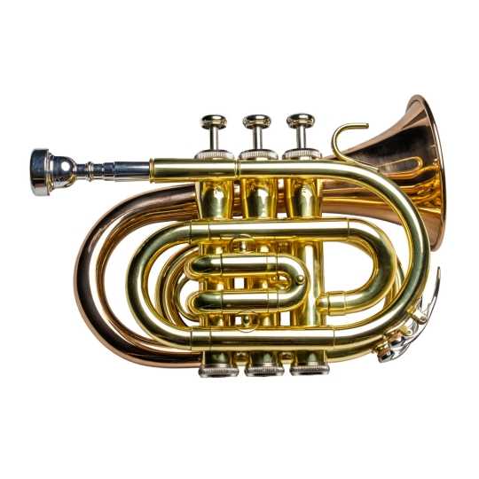 Pocket Trumpet Taylor Collins TCPTR-36 Lacquered/Rose Gold Pocket Trumpet Taylor Collins TCPTR-36 Lacquered/Rose Gold