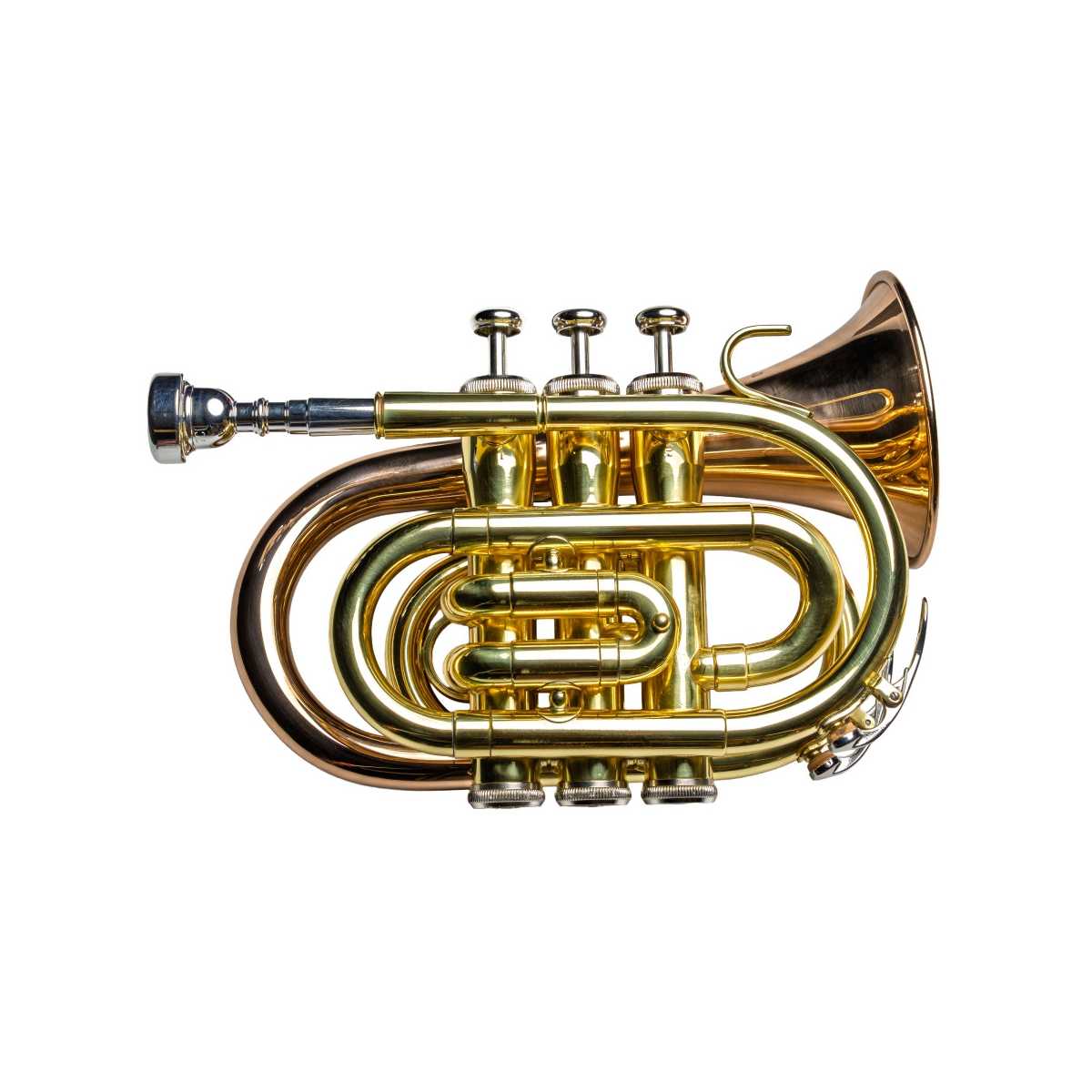 Trompeta Pocket Taylor Collins TCPTR-36 Lacada/Oro rosa