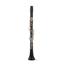 Clarinete Sib Backun Serie Q granadillo 18 llaves plata y pilares oro