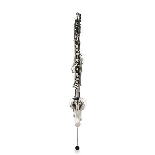 Backun Bb bass clarinet Alpha up to Eb silver