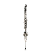 Backun Bb bass clarinet Alpha up to Eb silver| A Un Tono
