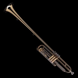 Trompeta de fanfarria tenor en Sib Wessex R-135 lacada
