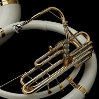 Sousafón en Sib Wessex fibra ABS blanco – SP30