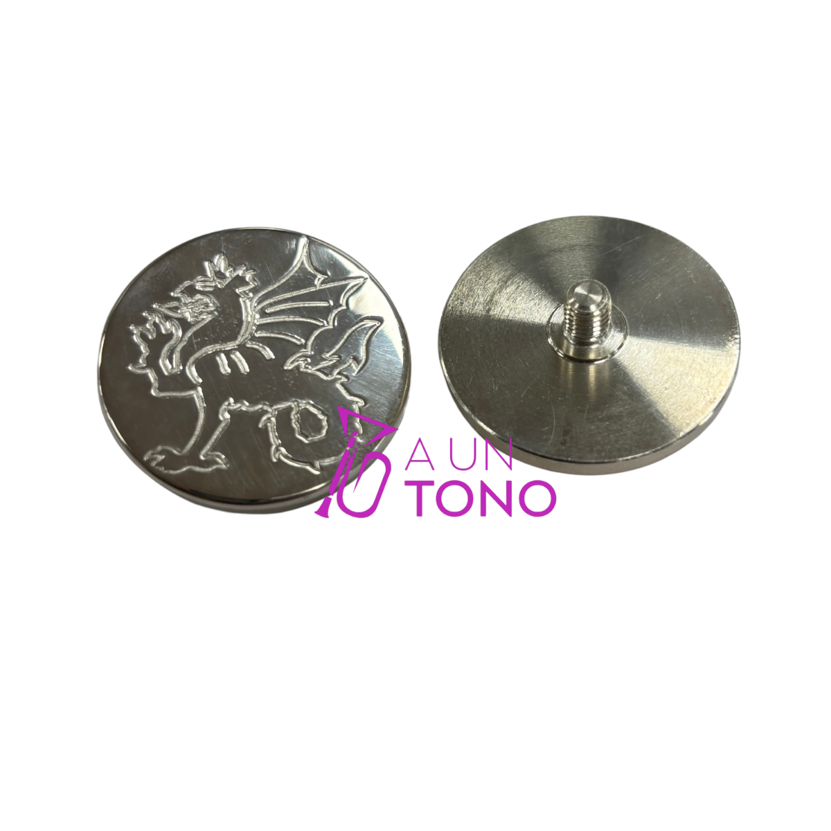 Cabeza de pistón tuba Wessex Plata