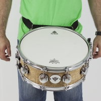 Correa bombo sin tirante doble enganche metálico