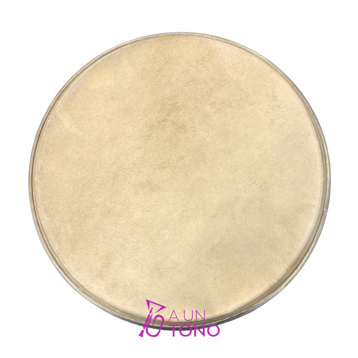 Parche Dejembe 13" piel aro metálico