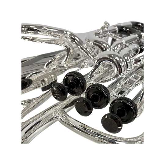 Wessex euphonium Sinfonico silver/black with trigger EP601HP-SB