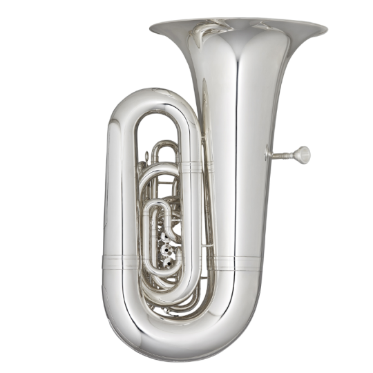 TUBA IN C THUNDERBIRD 6/4 48cm bell - Silver-plated