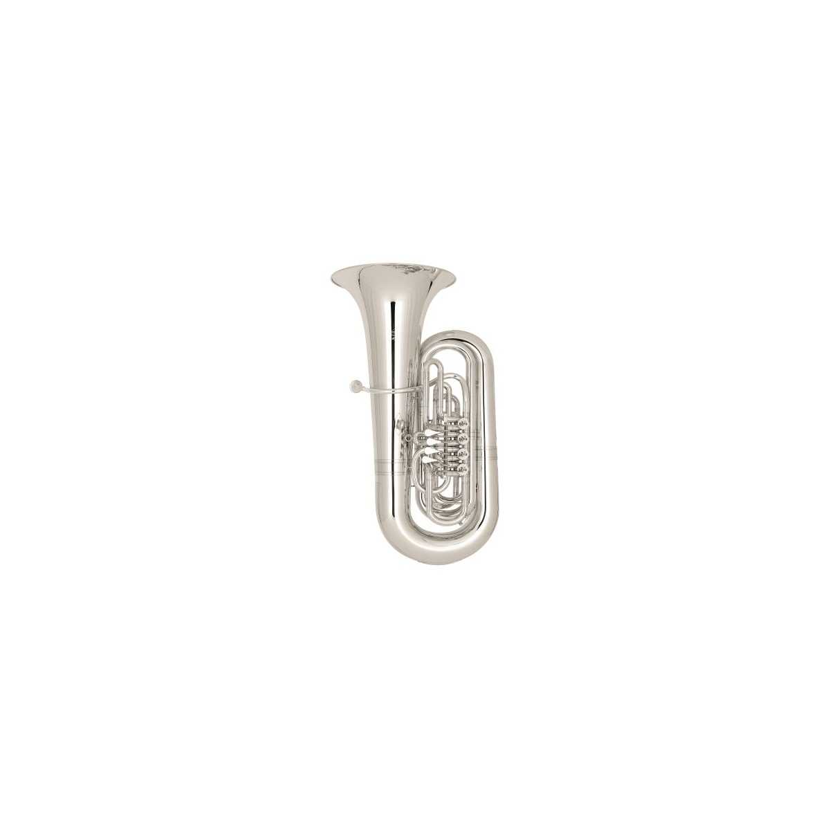 Tuba en Sib Miraphone Hagen 496A plateada| A Un Tono