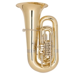Tuba en Sib Miraphone Hagen 497A 4 cilindros lacada