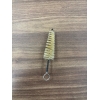 Metal mouthpiece cleaning brush