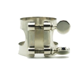 Tenor saxophone ligature Bonade silver