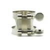 Tenor saxophone ligature Bonade silver