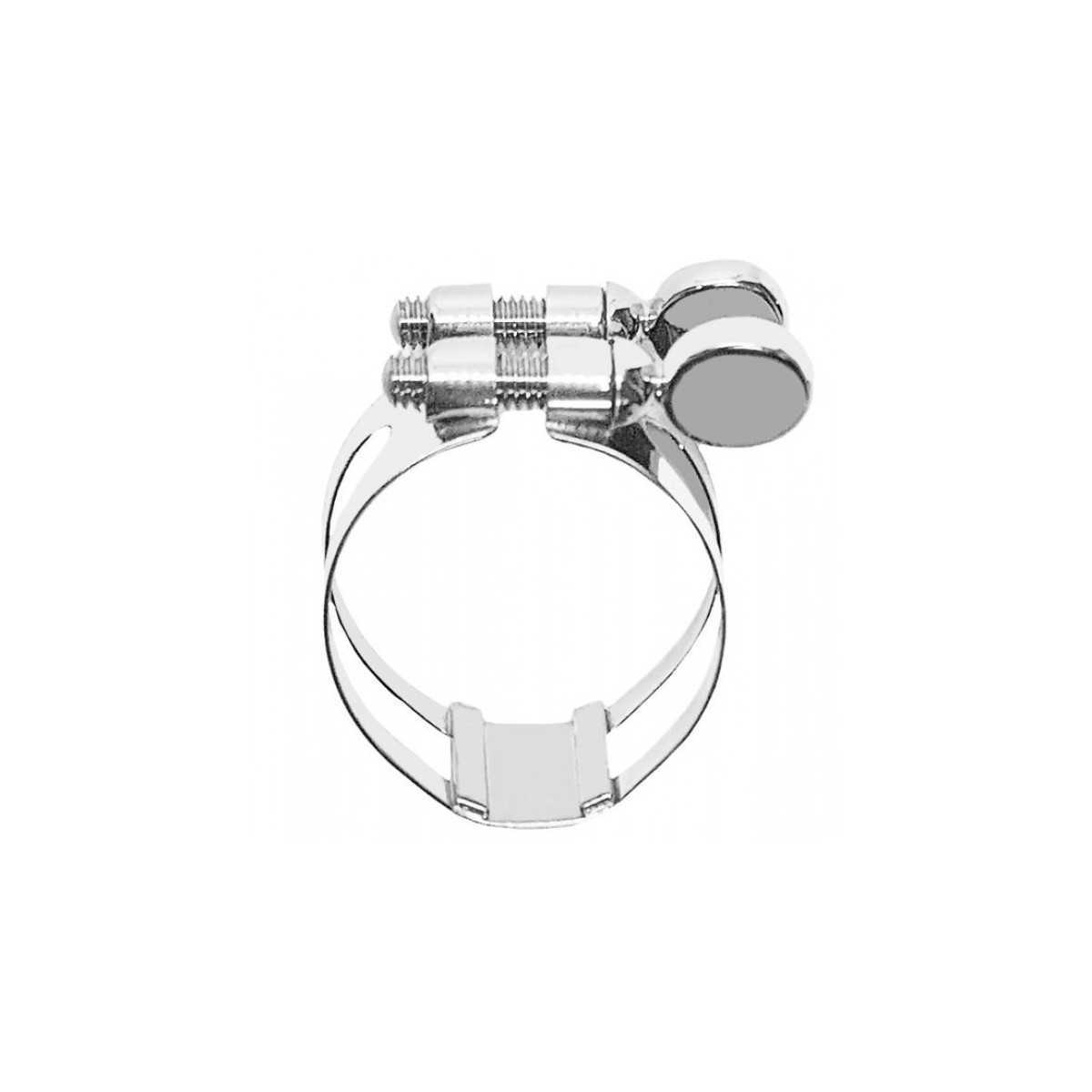 Tenor sax clamp Bonade inverted silver