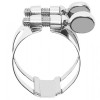 Tenor sax clamp Bonade inverted silver