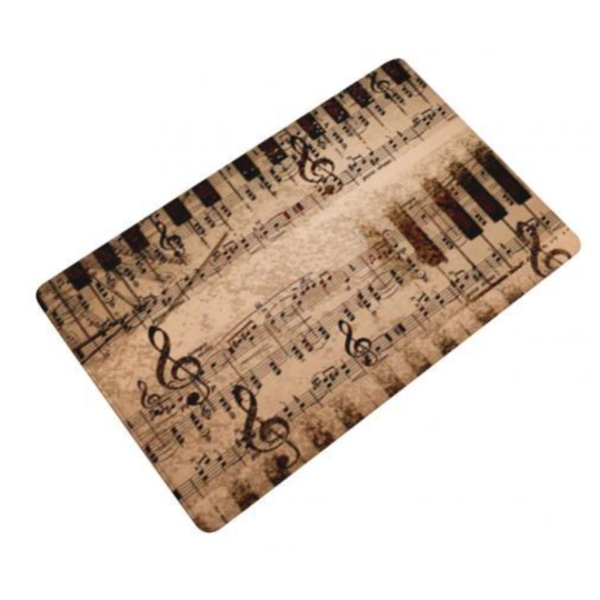 Vintage musical carpet