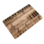 Vintage musical carpet