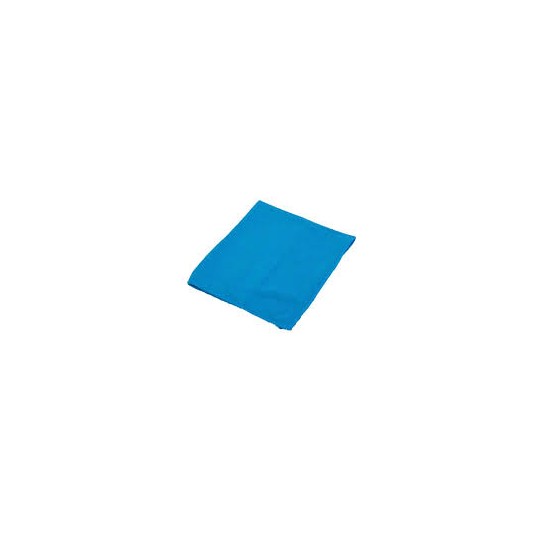 Microfiber cleaning cloth in blue color. Microfiber cleaning cloth in blue color.