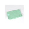 Small 15x15 green microfiber cloth