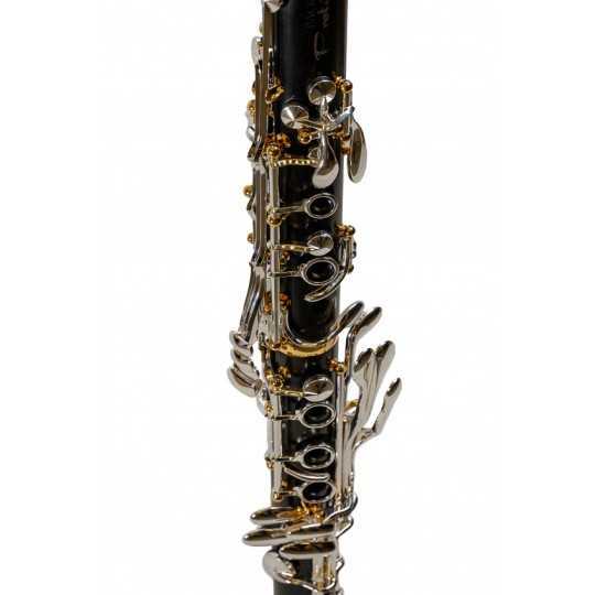 Backun Bb clarinet Protégé grenadilla 18 silver and gold