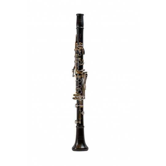 Clarinete sib backun protégé granadilla 18 llaves plata y pilares oro Clarinete sib Backun protégé granadilla 18 llaves plata y pilares oro
