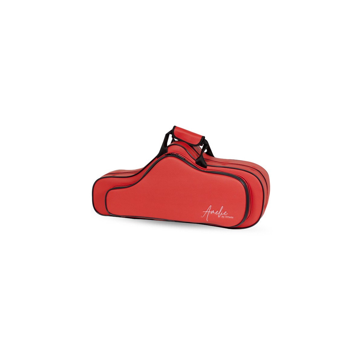 Estuche saxo alto amelie con forma rojo