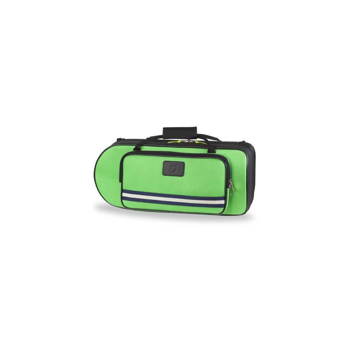 Green trumpet case Ortolá