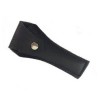 Padded leather mouthpiece cover for euphonium/trombone.