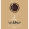 Juego cuerdas guitarra clásica admira nailon y plateada