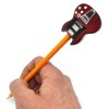 Pencil with dark classical guitar