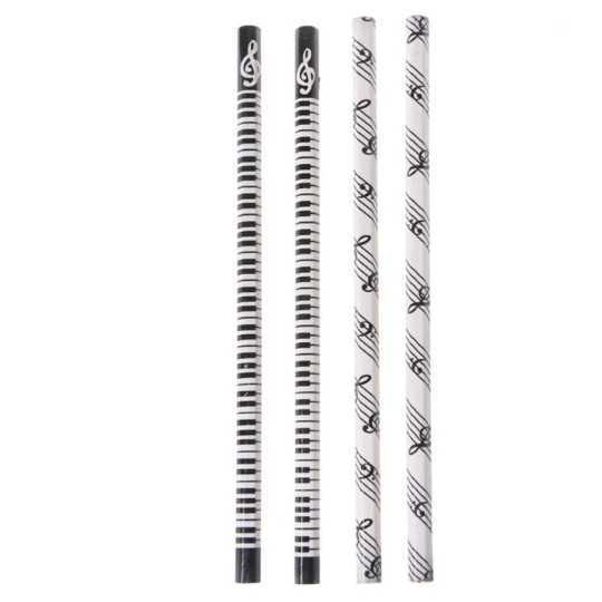 Pencil music black/white